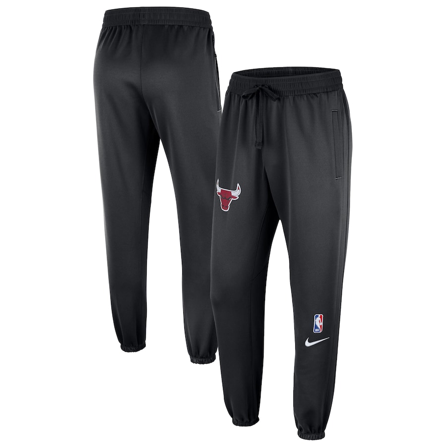 Chicago Bulls Nike 2022-23 City Edition Showtime ThermaFlex Sweatpants - Black