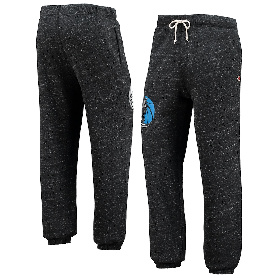 Dallas Mavericks Homage Tri-Blend Sweatpants - Charcoal