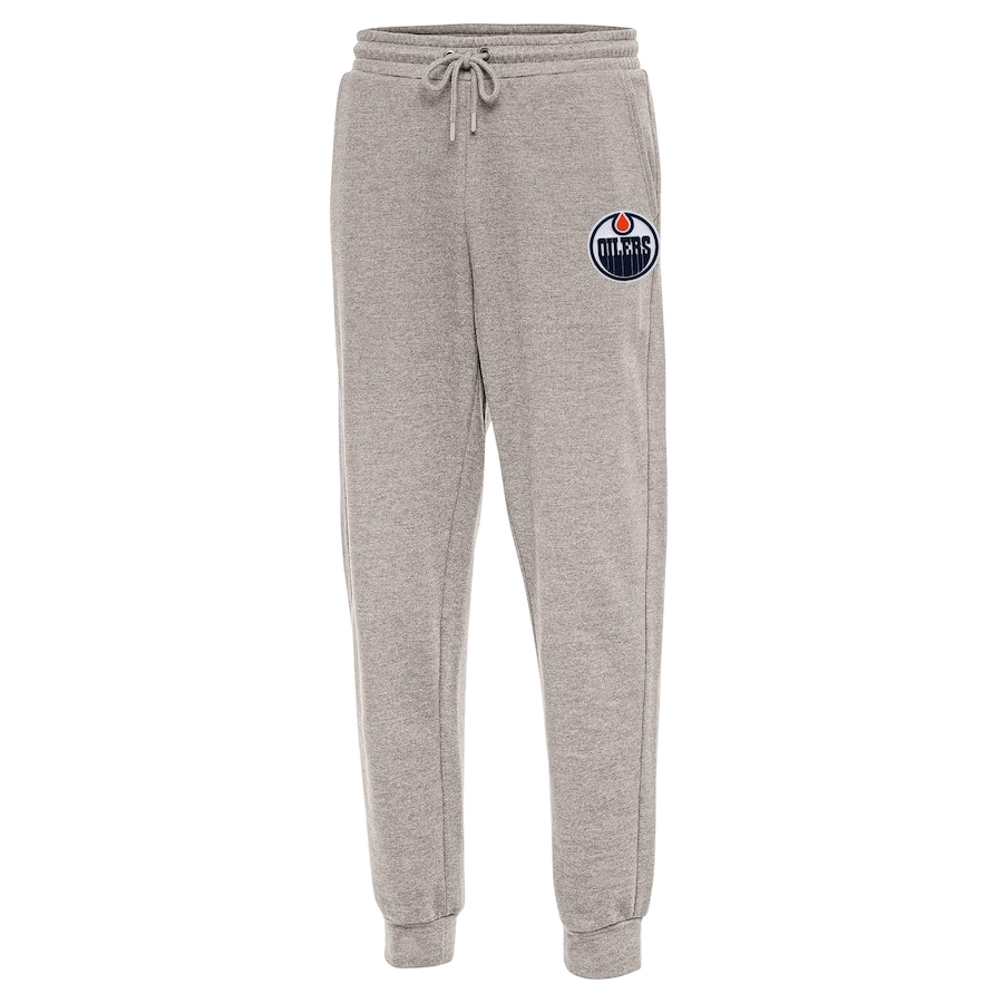 Edmonton Oilers Antigua Action Jogger Pants - Oatmeal