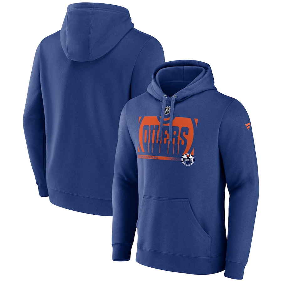 Edmonton Oilers Fanatics Branded Authentic Pro Core Collection Secondary Pullover Hoodie - Navy