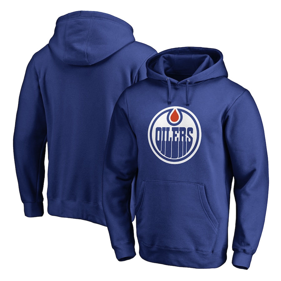 Edmonton Oilers Fanatics Branded Team Alternate Pullover Hoodie - Royal