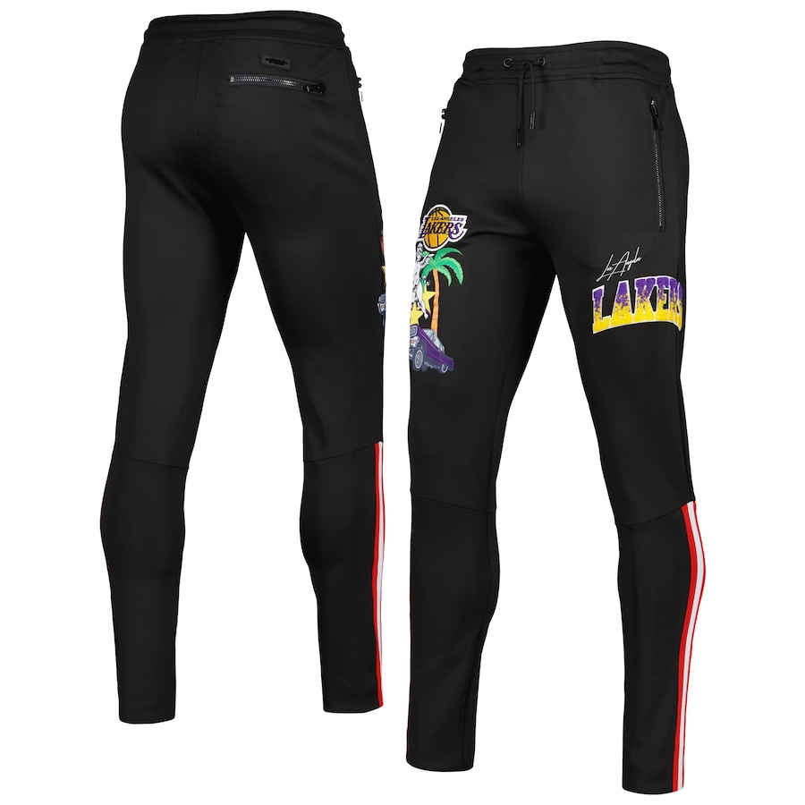 Los Angeles Lakers Pro Standard Hometown Track Pants - Black