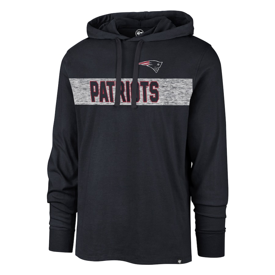 New England Patriots '47 Field Franklin Pullover Hoodie - Navy