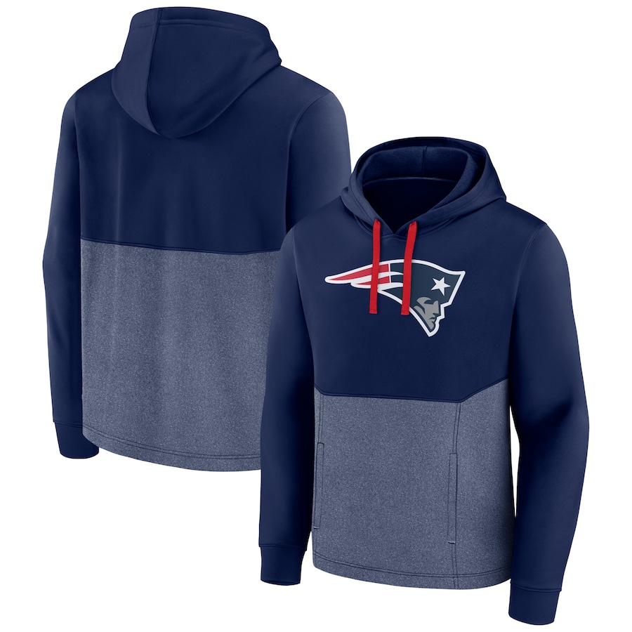 New England Patriots Fanatics Branded Winter Camp Pullover Hoodie - Navy