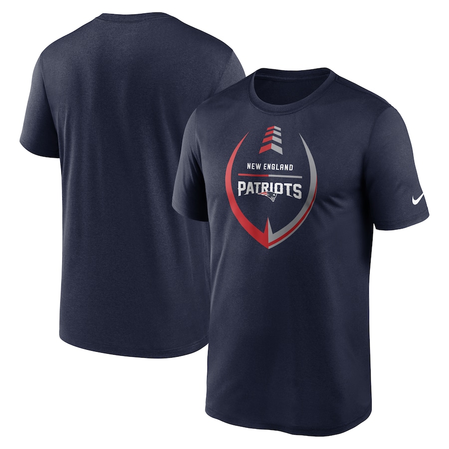 New England Patriots Nike Icon Legend Performance T-Shirt - Navy