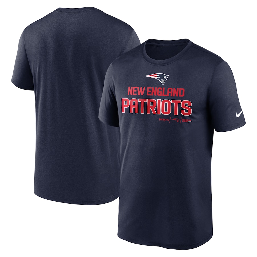 New England Patriots Nike Legend Community Performance T-Shirt - Navy
