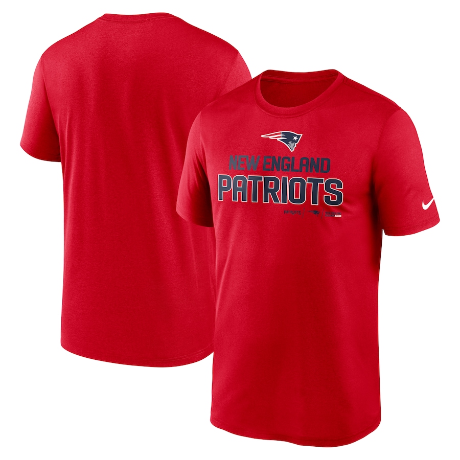 New England Patriots Nike Legend Community Performance T-Shirt - Red