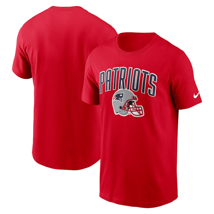 New England Patriots Nike Team Athletic T-Shirt - Red