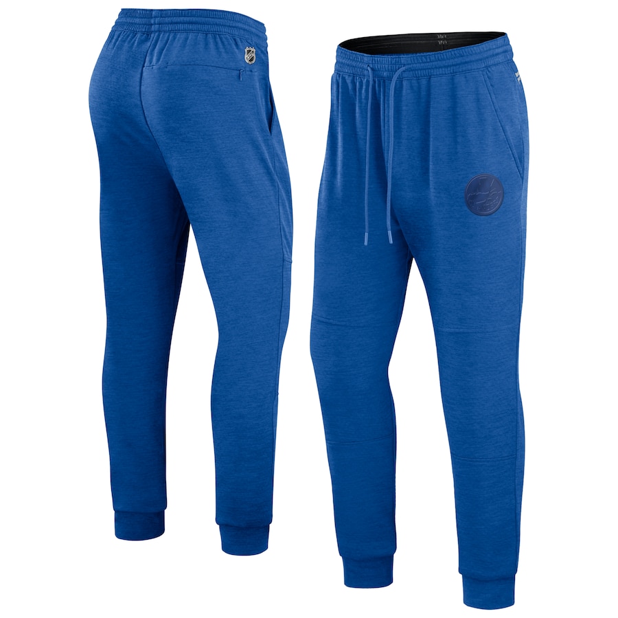 New York Islanders Fanatics Branded Authentic Pro Road Jogger Sweatpants - Heather Royal