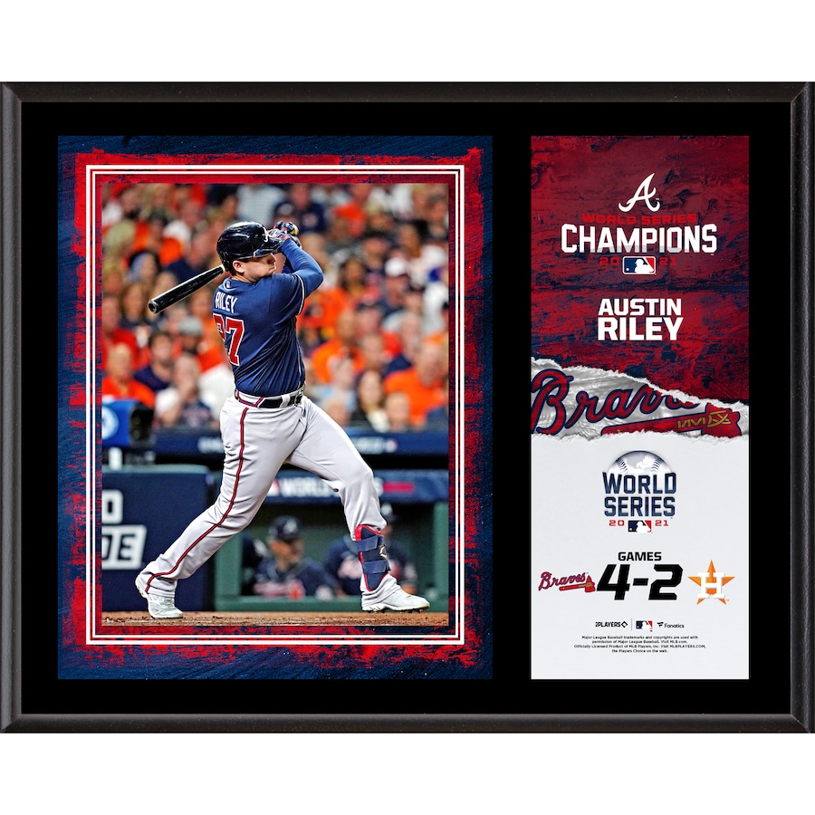 Austin Riley Atlanta Braves Fanatics Authentic 12