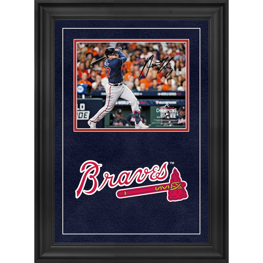 Austin Riley Atlanta Braves Fanatics Authentic Autographed Deluxe Framed 8