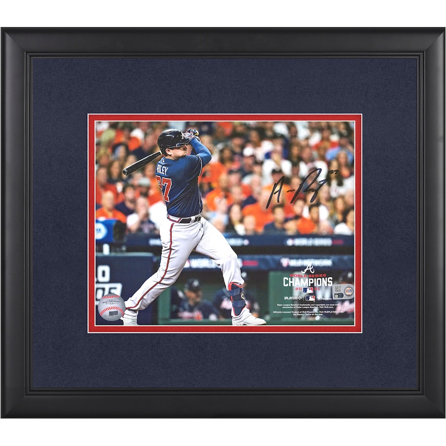 Austin Riley Atlanta Braves Fanatics Authentic Autographed Framed 8