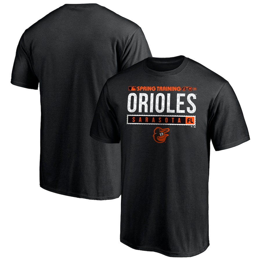 Baltimore Orioles Fanatics Branded 2021 Spring Training Uncle Charlie T-Shirt - Black