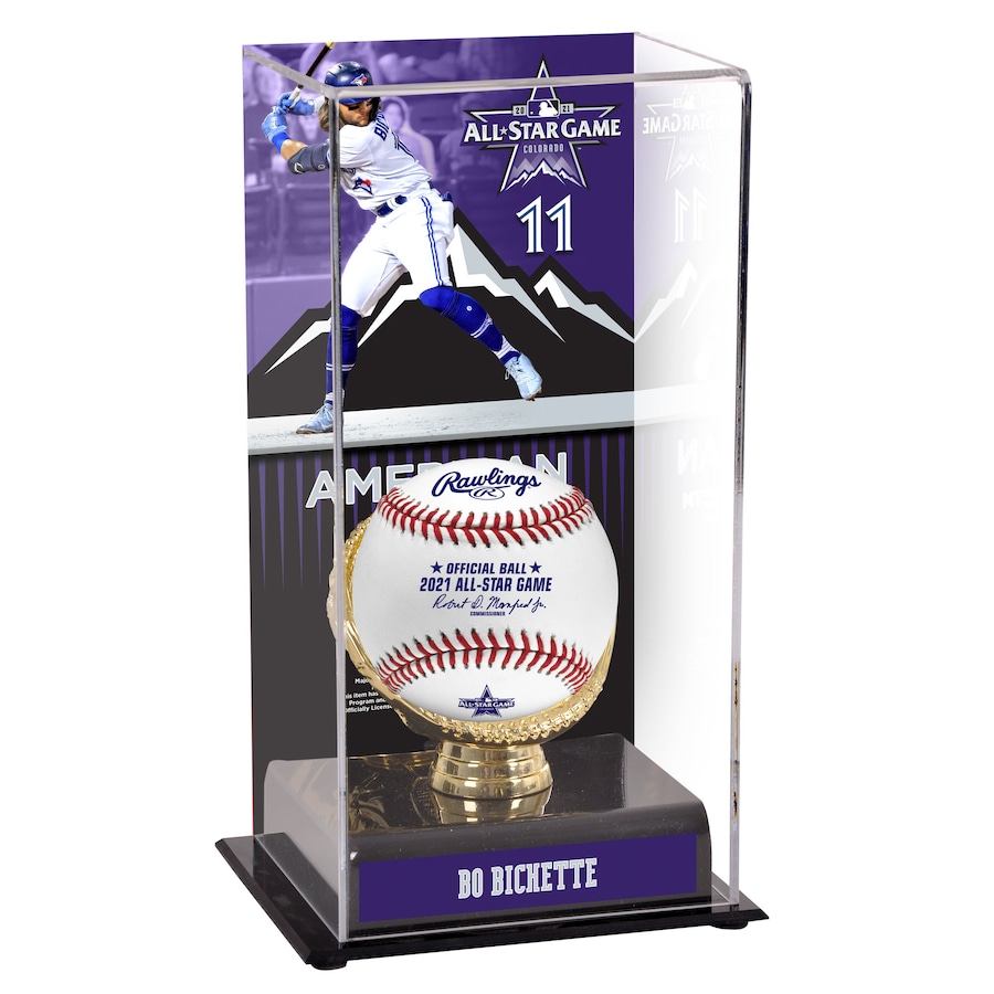 Bo Bichette Toronto Blue Jays Fanatics Authentic 2021 MLB All-Star Game Gold Glove Display Case with Image
