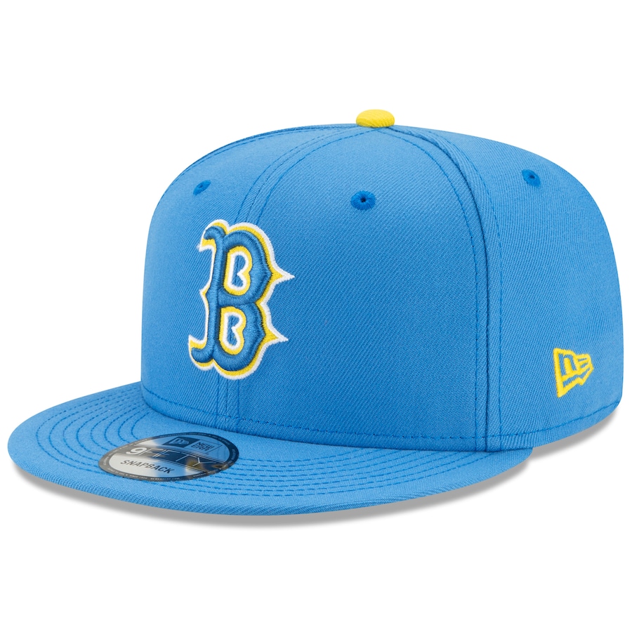 Boston Red Sox New Era 2021 City Connect 9FIFTY Snapback Adjustable Hat - Light Blue