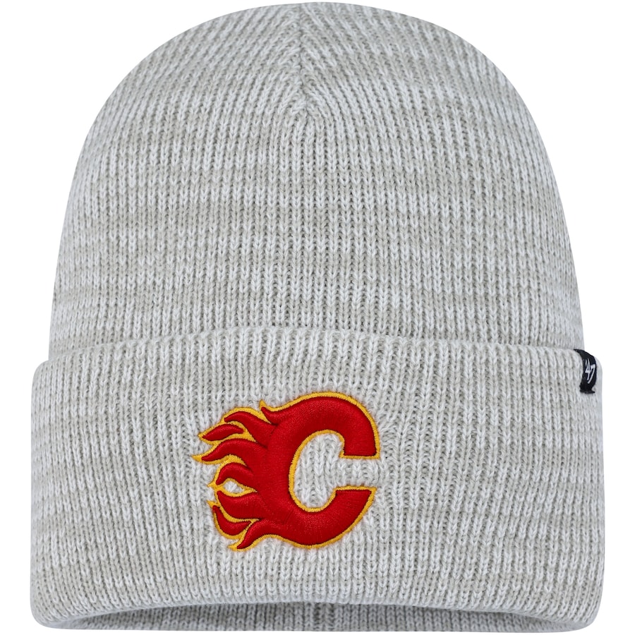 Calgary Flames '47 Brain Freeze Cuffed Knit Hat - Gray