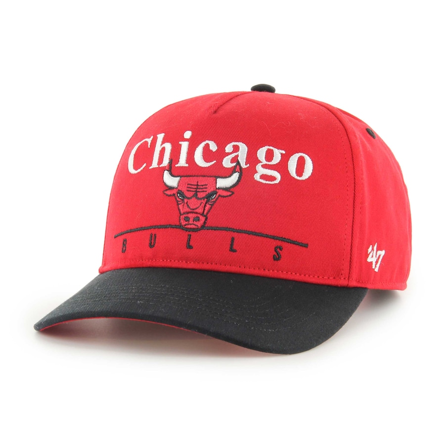 Chicago Bulls '47 Super Hitch Adjustable Hat - Red-Black
