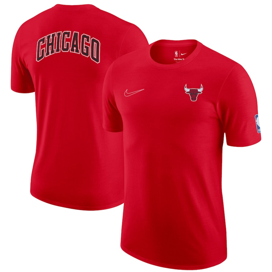 Chicago Bulls Nike 2022-23 City Edition Courtside Max90 Backer T-Shirt - Red