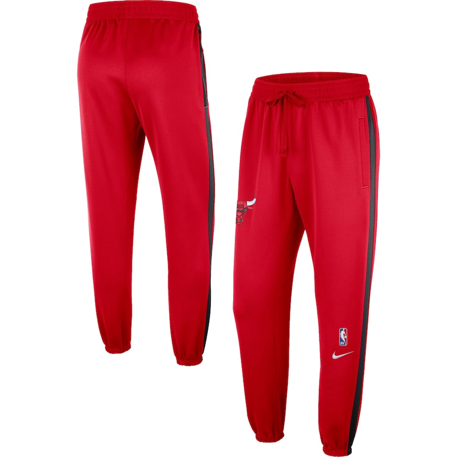 Chicago Bulls Nike Authentic Showtime Performance Pants - Red