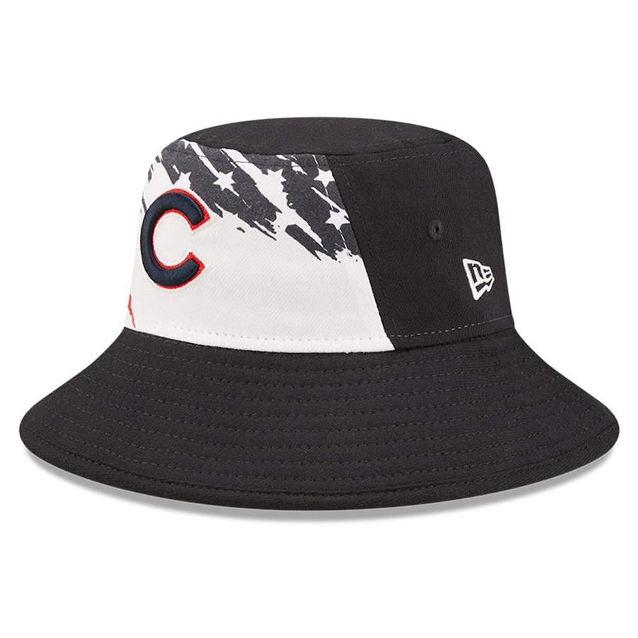 Chicago Cubs New Era 2022 4th of July Bucket Hat - Navy