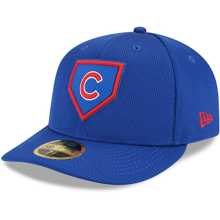 Chicago Cubs New Era 2022 Clubhouse Low Profile 59FIFTY Fitted Hat - Royal