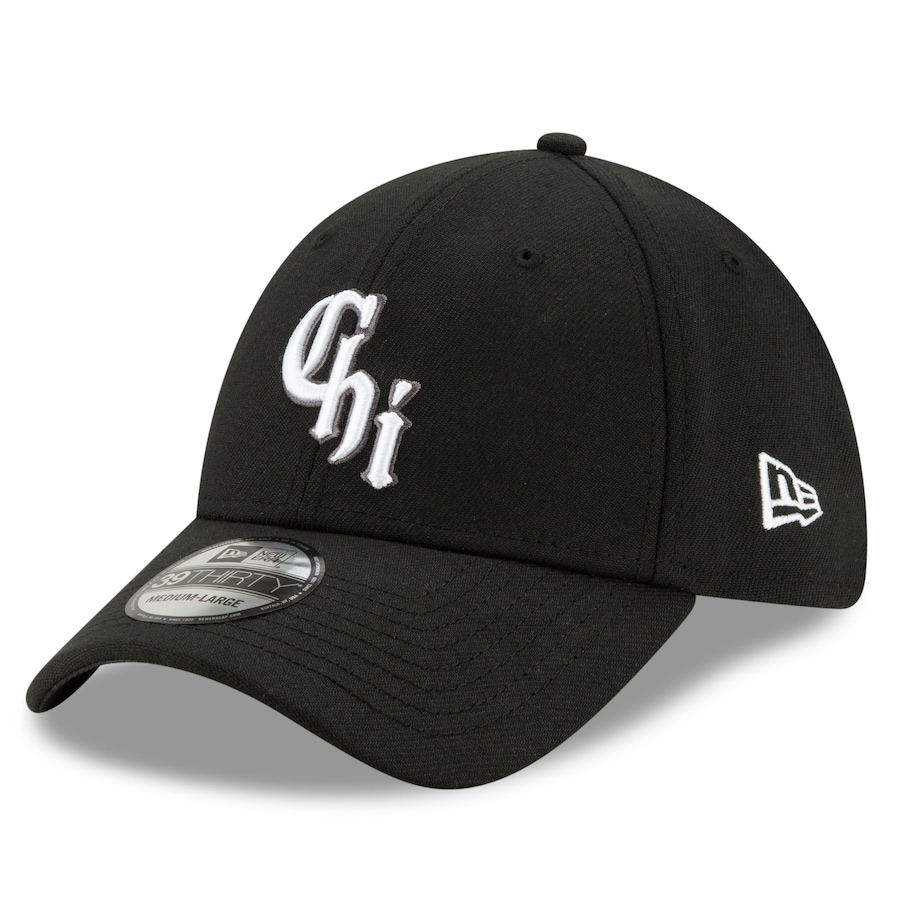 Chicago White Sox New Era 2021 City Connect 39THIRTY Flex Hat - Black
