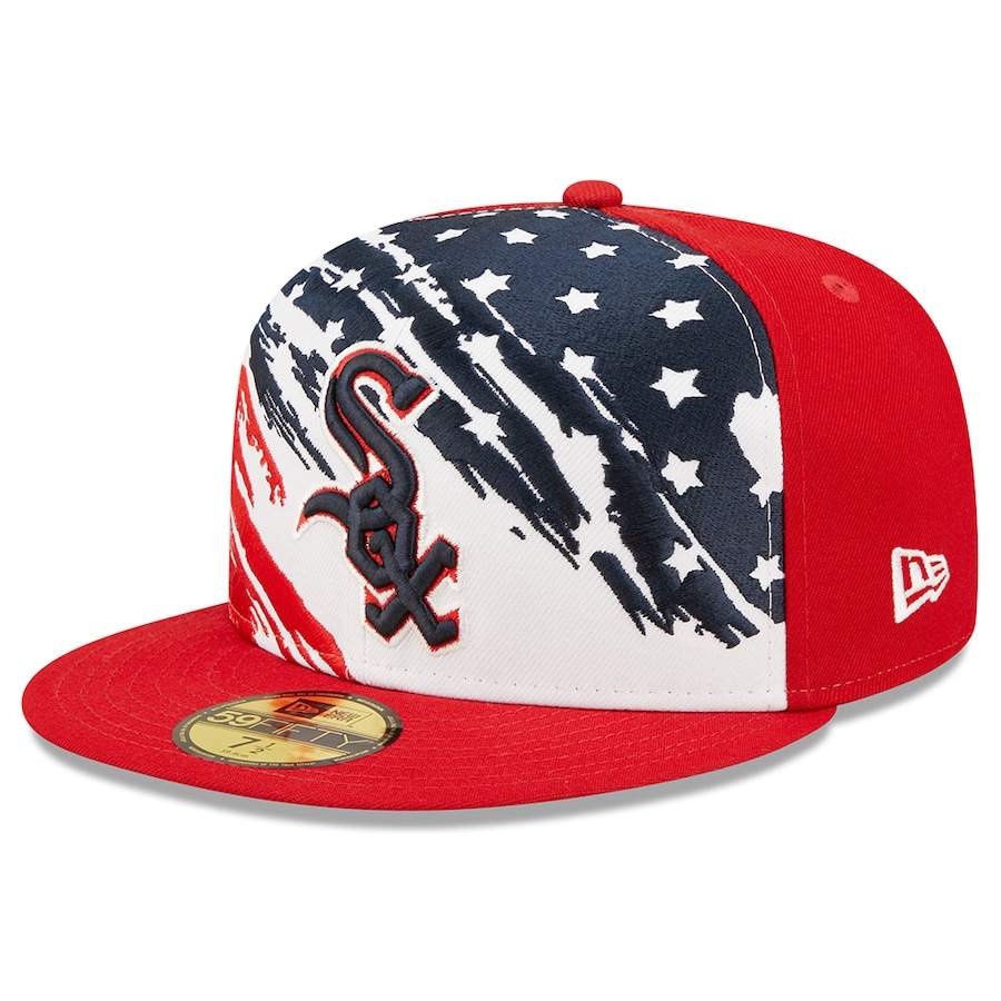 Chicago White Sox New Era 2022 4th of July On-Field 59FIFTY Fitted Hat - Red