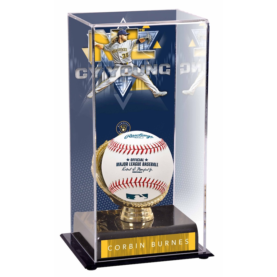 Corbin Burnes Milwaukee Brewers Fanatics Authentic 2021 NL Cy Young Award Display Case with Image