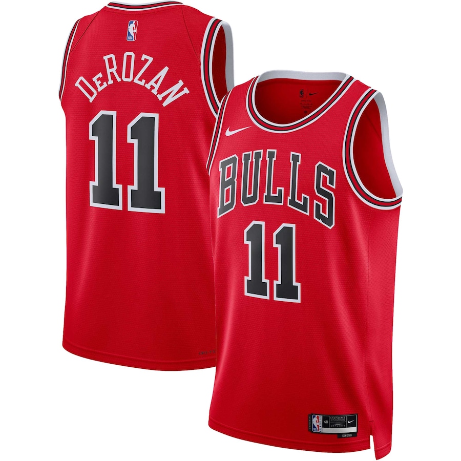 DeMar DeRozan Chicago Bulls Nike Unisex 2022-23 Swingman Jersey - Icon Edition - Red