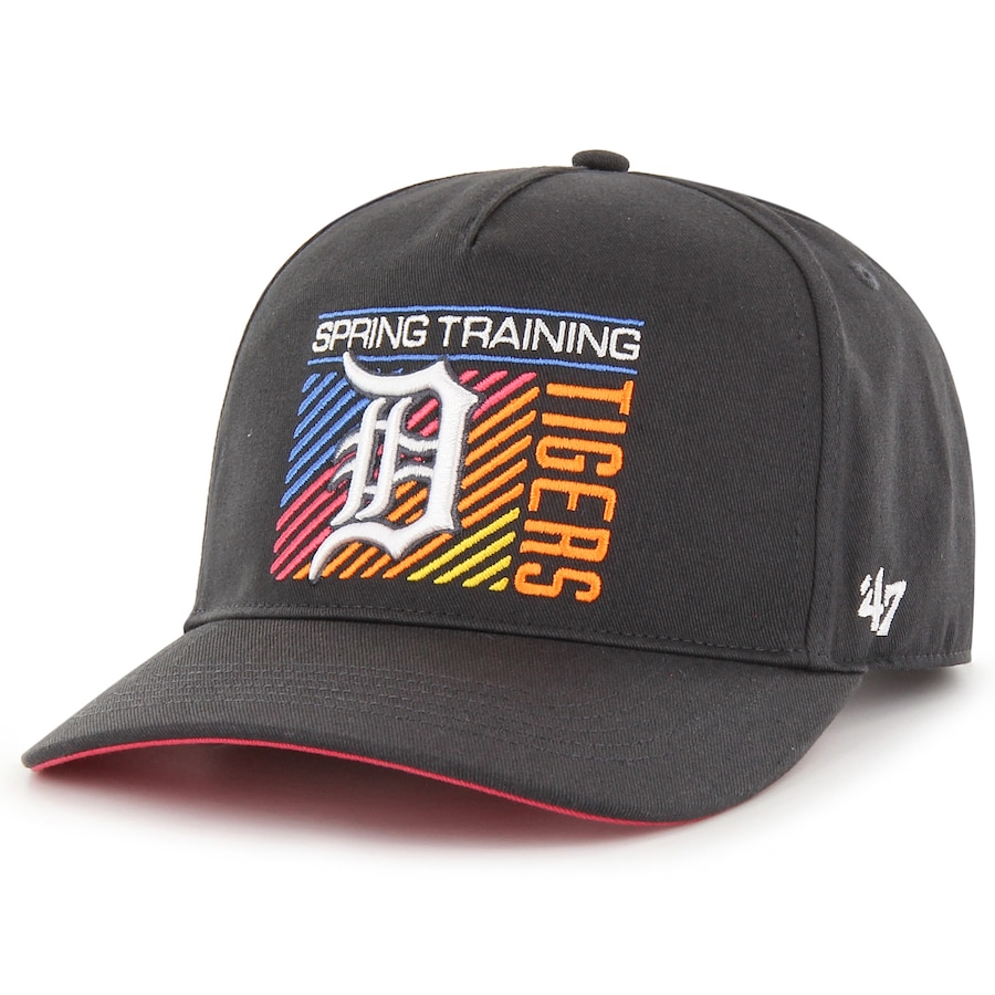  Detroit Tigers '47 2023 Spring Training Reflex Hitch Snapback Hat - Charcoal