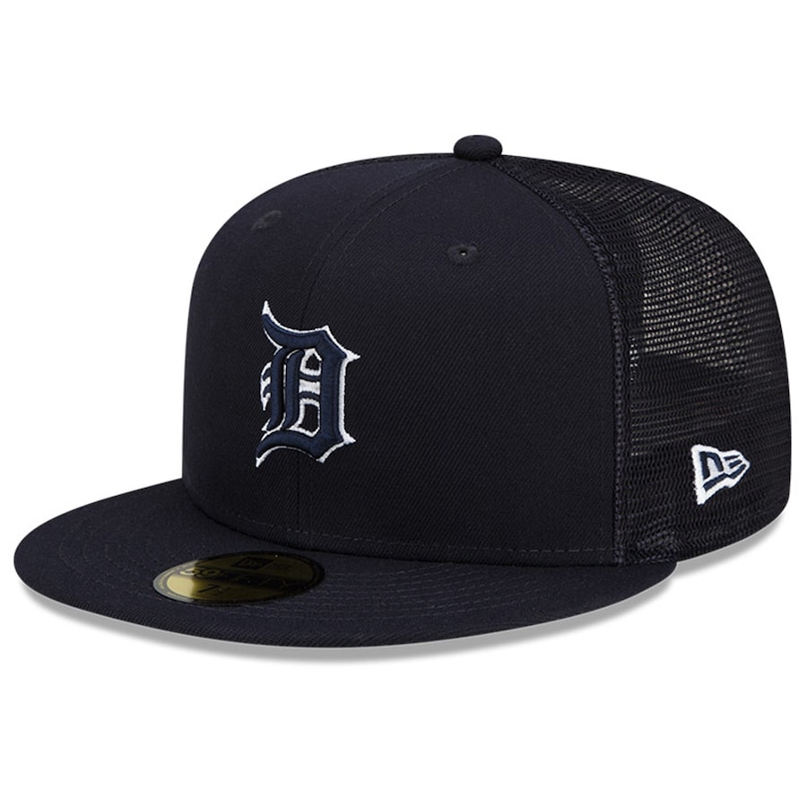  Detroit Tigers New Era 2023 Batting Practice 59FIFTY Fitted Hat - Navy