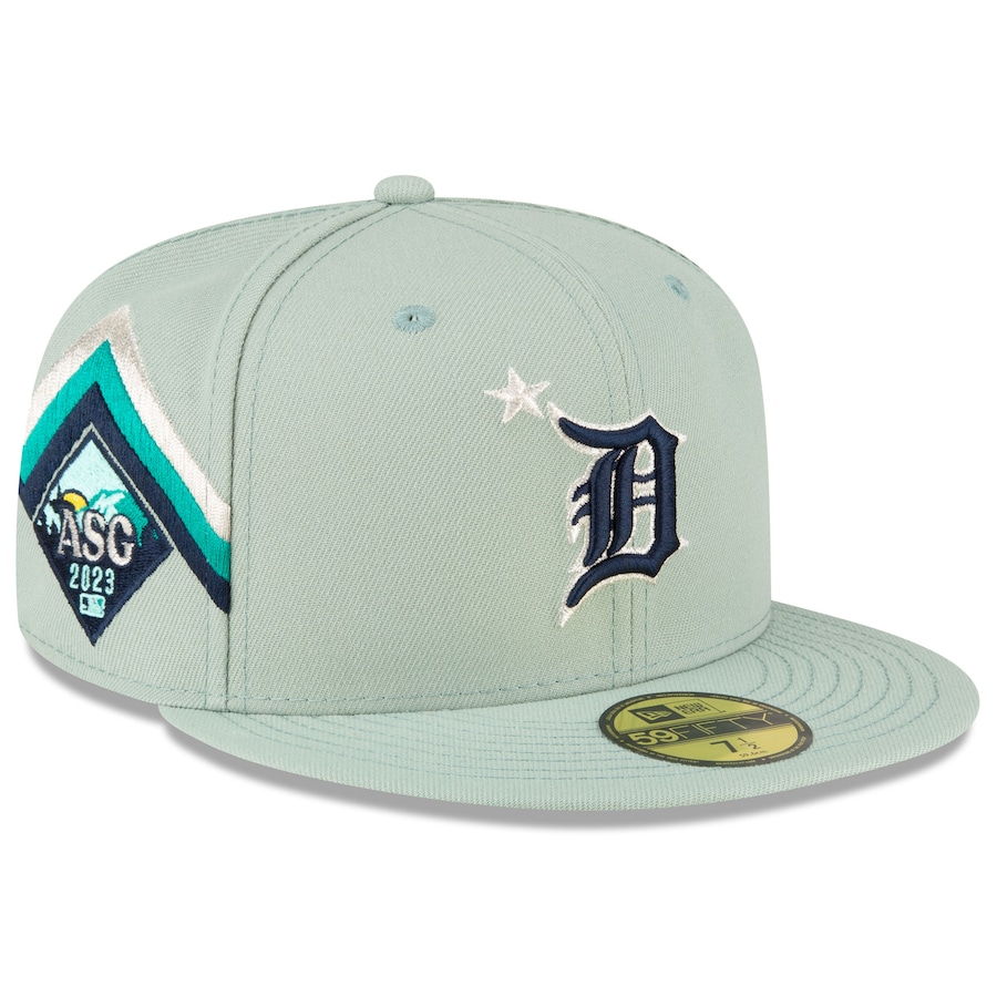  Detroit Tigers New Era 2023 MLB All-Star Game On-Field 59FIFTY Fitted Hat - Mint