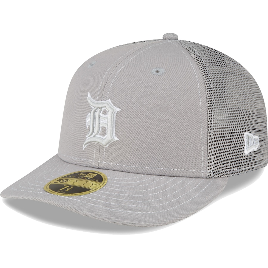  Detroit Tigers New Era 2023 On-Field Batting Practice Low Profile 59FIFTY Fitted Hat - Gray