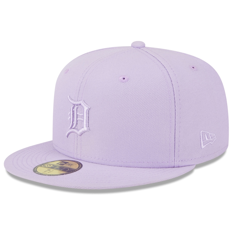 Detroit Tigers New Era 2023 Spring Color Basic 59FIFTY Fitted Hat - Lavender