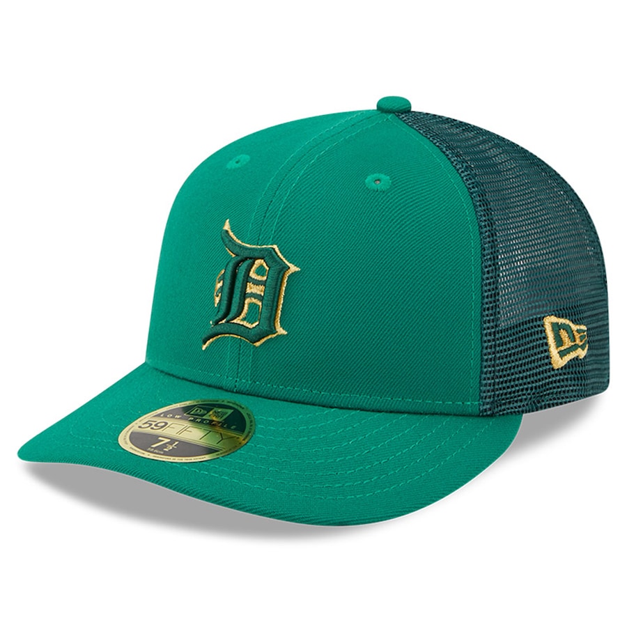  Detroit Tigers New Era 2023 St. Patrick's Day Low Profile 59FIFTY Fitted Hat - Kelly Green