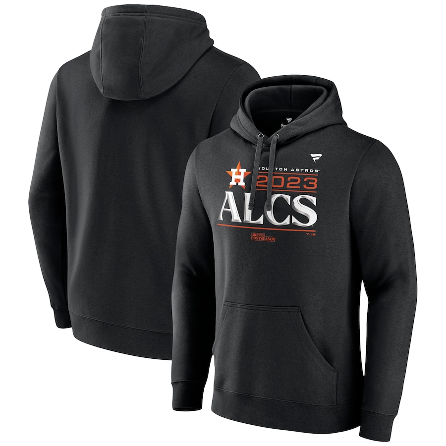  Houston Astros Fanatics Branded 2023 Division Series Winner Locker Room Pullover Hoodie - Black