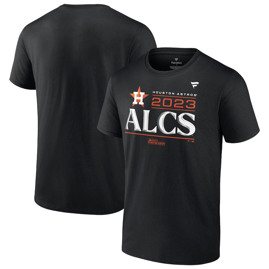  Houston Astros Fanatics Branded 2023 Division Series Winner Locker Room T-Shirt - Black