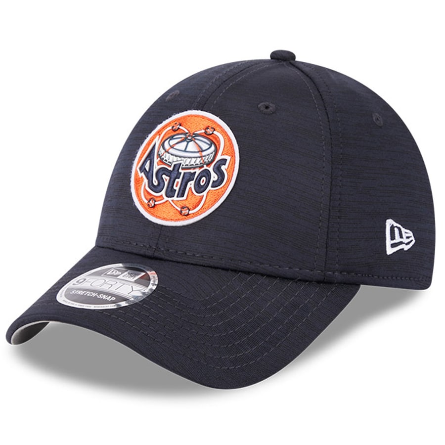  Houston Astros New Era 2023 Clubhouse 9FORTY Snapback Hat - Navy