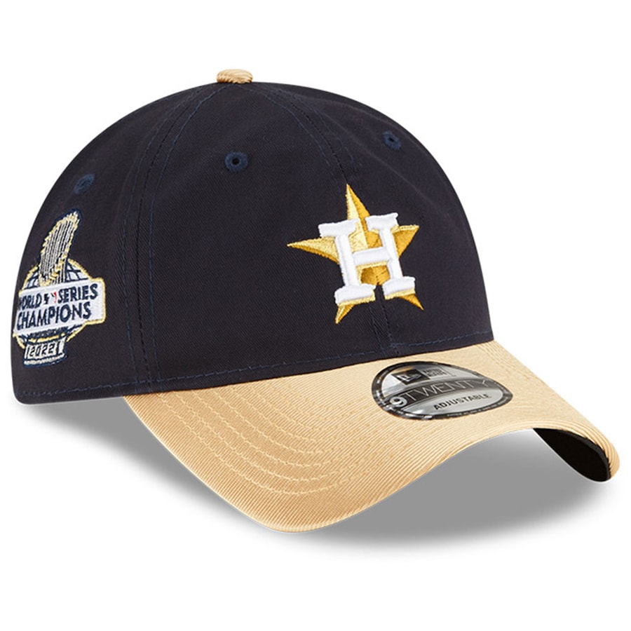 Кепка Houston Astros New Era 2023 Gold Collection 9TWENTY Adjustable (тёмно-синий)