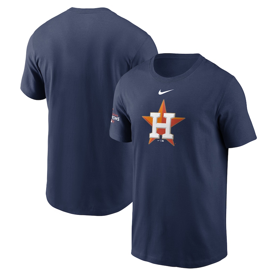  Houston Astros Nike 2023 Gold Collection Logo T-Shirt - Navy