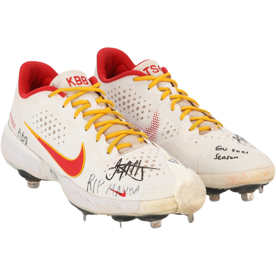 Jack Flaherty St. Louis Cardinals Autographed Fanatics Authentic Game-Used White Nike Cleats from the 2021 MLB Season with 
