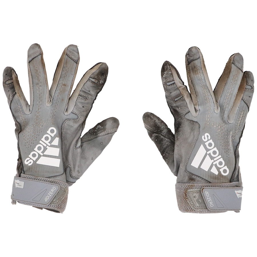 Jake Cronenworth San Diego Padres Fanatics Authentic Game-Used Gray adidas Batting Gloves from the 2021 MLB Season