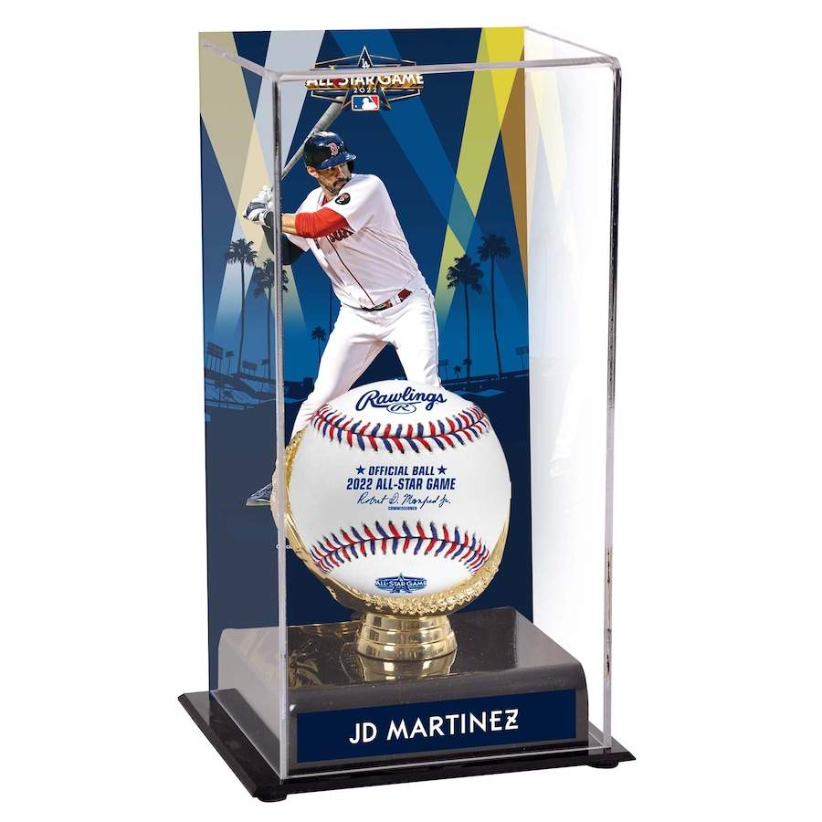 J.D. Martinez Boston Red Sox Fanatics Authentic 2022 MLB All-Star Game Gold Glove Display Case with Image