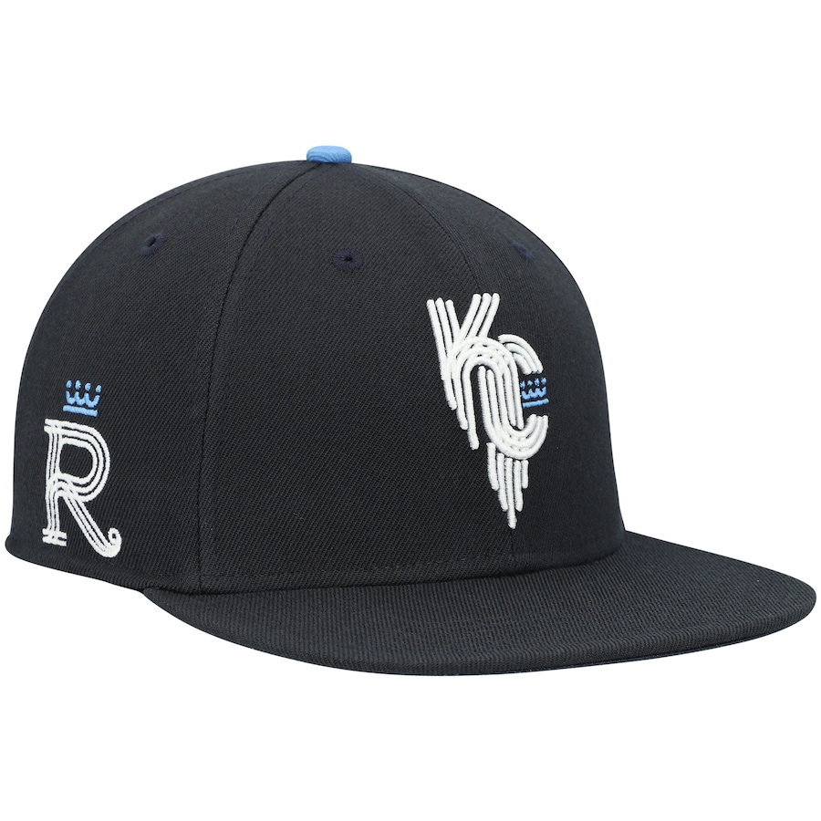 Kansas City Royals '47 2021 City Connect Captain Snapback Hat - Navy
