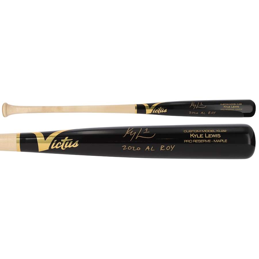 Kyle Lewis Arizona Diamondbacks Fanatics Authentic Autographed Victus Game Model Bat with 