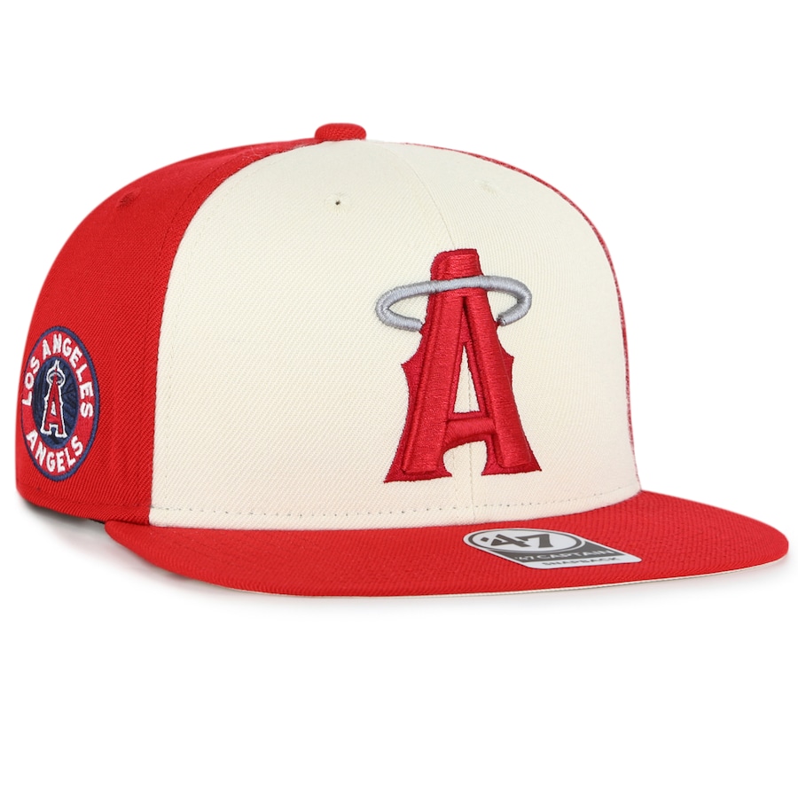 Los Angeles Angels '47 2021 City Connect Captain Snapback Hat - Red