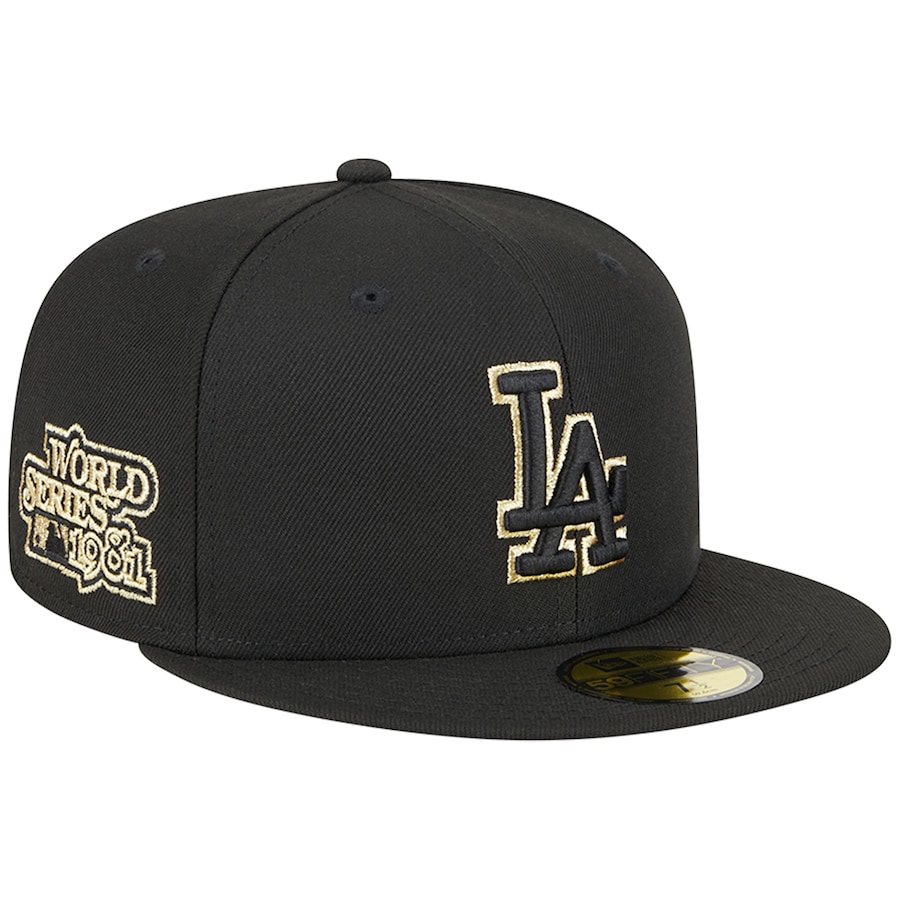 Los Angeles Dodgers New Era  2023 59FIFTY Day Fitted Hat - Black