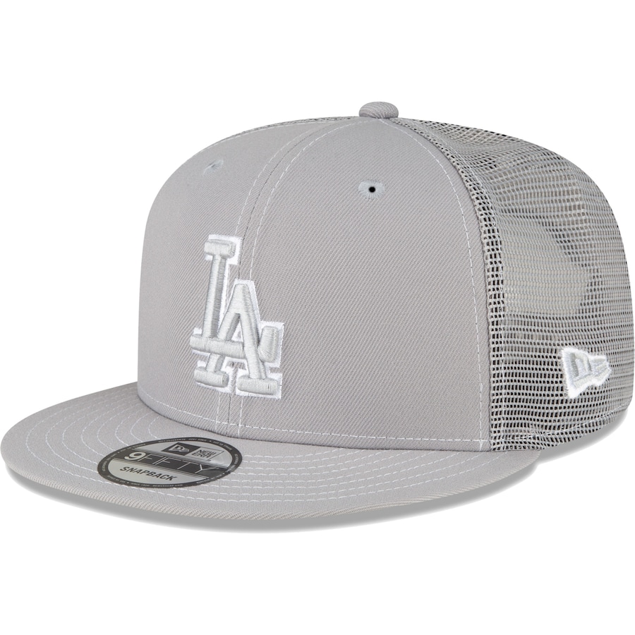 Los Angeles Dodgers New Era 2023 On-Field Batting Practice 9FIFTY Snapback Hat - Gray