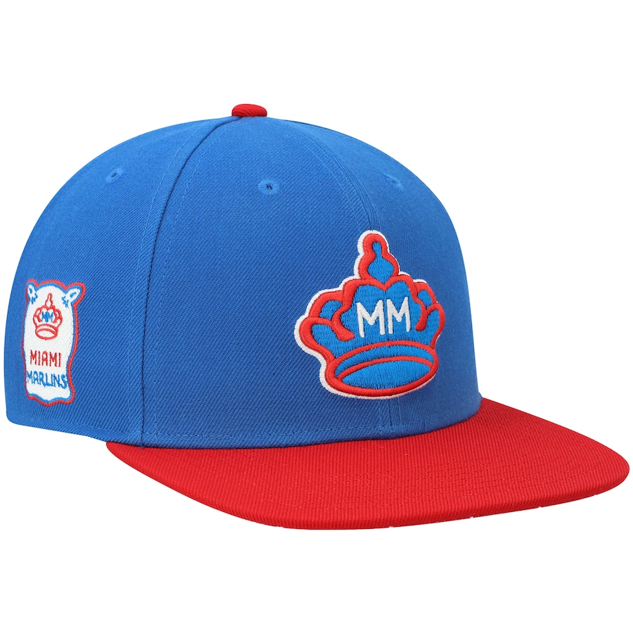 Miami Marlins '47 2021 City Connect Captain Snapback Hat - Blue