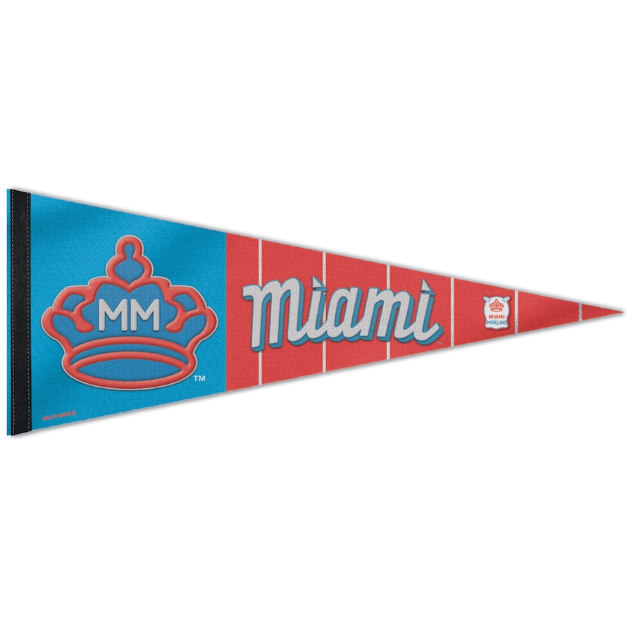 Miami Marlins WinCraft 2021 City Connect 12'' x 30'' Premium Pennant